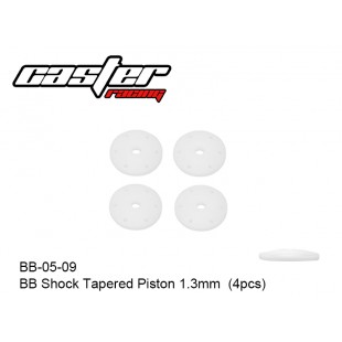 BB-05-09  BB Shock Tapered Piston 1.3mm  (4pcs)