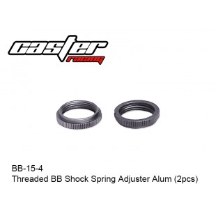 BB-15-4  Threaded BB Shock Spring Adjuster Alum (2pcs)