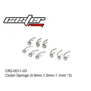 CR2-0011-03  Clutch Springs (0.9mm,1.0mm,1.1mm x3)
