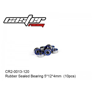 CR2-0013-120  Rubber Sealed Bearing 5x12x4mm  (10pcs)