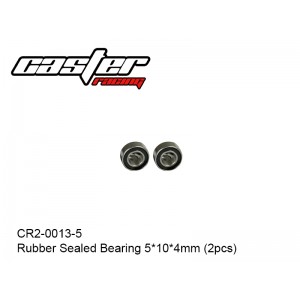 CR2-0013-5  Rubber Sealed Bearing 5*10*4mm (2pcs)