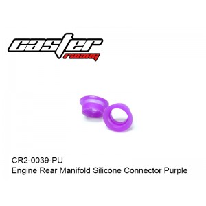 CR2-0039-PU  Engine Rear Manifold Silicone Connector Purple