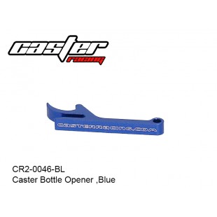 CR2-0046-BL  Caster Bottle Opener ,Blue