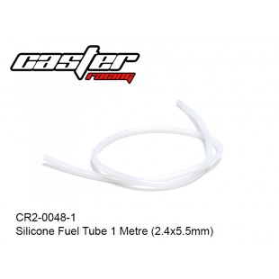 CR2-0048-1  Silicone Fuel Tube 1 Metre (2.4x5.5mm)