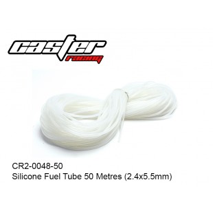 CR2-0048-50  Silicone Fuel Tube 50 Metres (2.4x5.5mm)