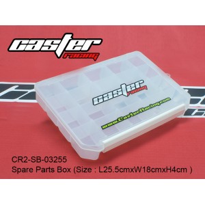CR2-SB-03255   Spare Parts Box (Size : L25.5cmxW18cmxH4cm )