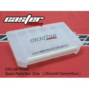 CR2-SB-03300   Spare Parts Box (Size : L30cmxW19cmxH5cm )