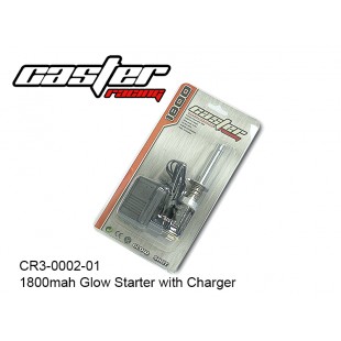 CR3-0002-01  1800mah Glow Starter with Charger