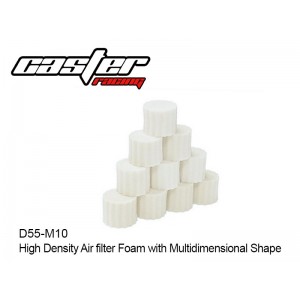 D55-M10  High Density Air filter Foam with Multidimensional Shape