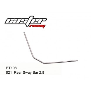 ET108  821  2.8 Rear Sway Bar 