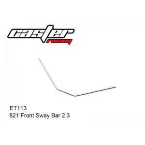 ET113  821 Front Sway Bar 2.3