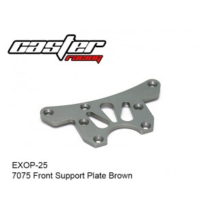 EXOP-25  7075 Front Support Plate Brown