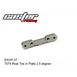 EXOP-37  7075 Rear Toe in Plate 2.5 degree