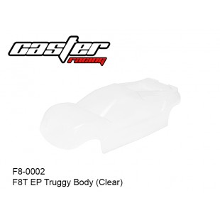 F8-0002  F8T EP Truggy Body (Clear)
