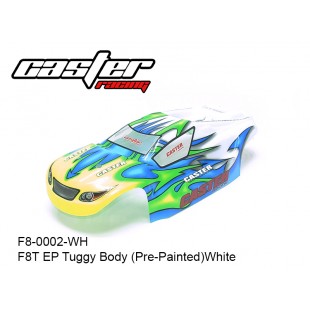 F8-0002-WH   F8T EP Tuggy Body (Pre-Painted)White