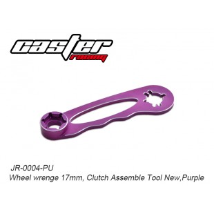 JR-0004-PU  Wheel wrenge 17mm, Clutch Assemble Tool New,Purple