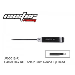 JR-0012-R  Caster Hex RC Tools 2.0mm Round Tip Head