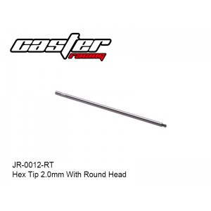 JR-0012-RT  Hex Tip 2.0mm With Round Head
