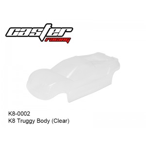 K8-0002  K8 Truggy Body (Clear)