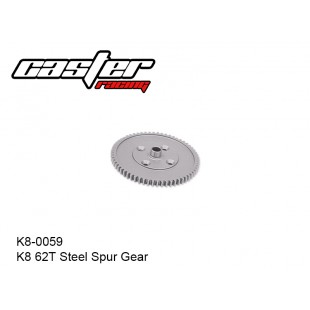K8-0059  K8 62T Steel Spur Gear