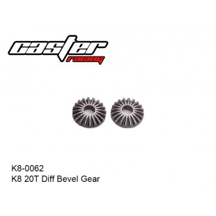 K8-0062  K8 20T Diff Bevel Gear