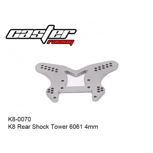 K8-0070  K8 Rear Shock Tower 6061 4mm