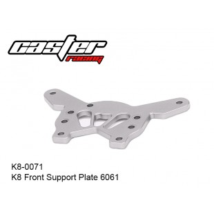 K8-0071  K8 Front Support Plate 6061