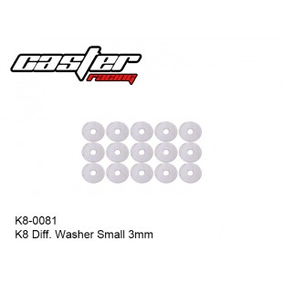 K8-0081  K8 Diff. Washer Small 3mm