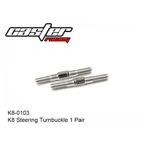 K8-0103  K8 Steering Turnbuckle 1 Pair