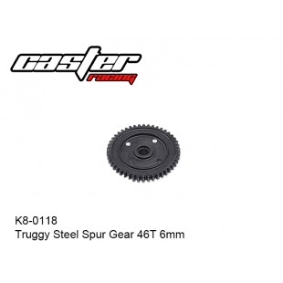 K8-0118  Truggy Steel Spur Gear 46T 6mm