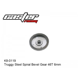 K8-0119  Truggy Steel Spiral Bevel Gear 46T 6mm