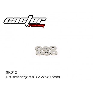 SK042  Diff Washer(Small) 2.2x6x0.8mm