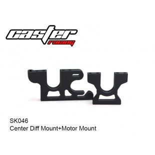 SK046   Center Diff Mount+Motor Mount