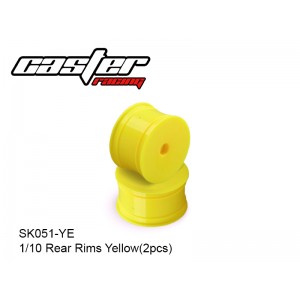 SK051-YE Rear Rims Yellow（2pcs)