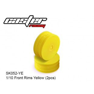 SK052-YE  1/10 Front Rims Yellow(2pcs)