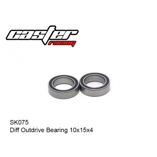 SK075    Diff Outdrive Bearing 10x15x4