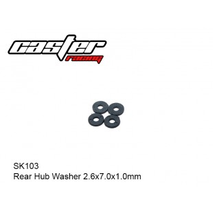 SK103  Rear Hub Washer 2.6x7.0x1.0mm