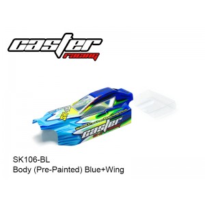 SK106-BL  Body (Pre-Painted) Blue+Wing 