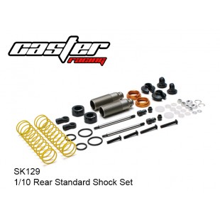 SK129  1/10 Rear Standard Shock Set