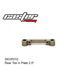 SKOP010  Rear Toe in Plate 2.5°