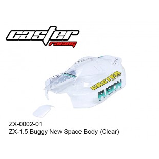 ZX-0002-01  ZX-1.5 Buggy New Space Body (Clear)