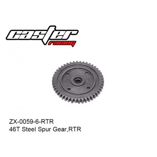 ZX-0059-6-RTR  46T Steel Spur Gear,RTR