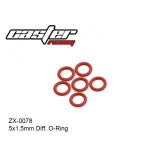 ZX-0078  5x1.5mm Diff. O-Ring 
