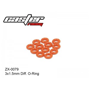 ZX-0079  3x1.5mm Diff. O-Ring 