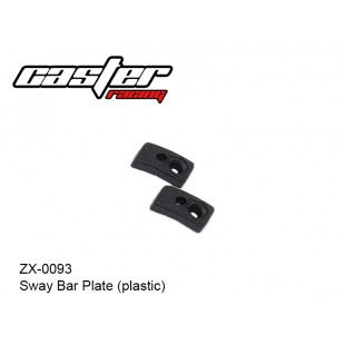 ZX-0093  Sway Bar Plate (plastic)