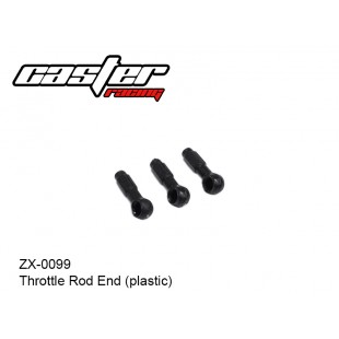ZX-0099  Throttle Rod End (plastic)