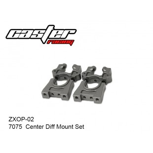 ZXOP-02  7075  Center Diff Mount Set
