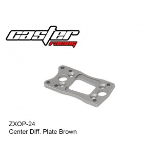 ZXOP-24  Center Diff. Plate Brown