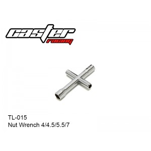 TL-015   Nut Wrench 4/4.5/5.5/7