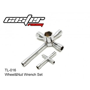 TL-016  Wheel & Nut Wrench Set